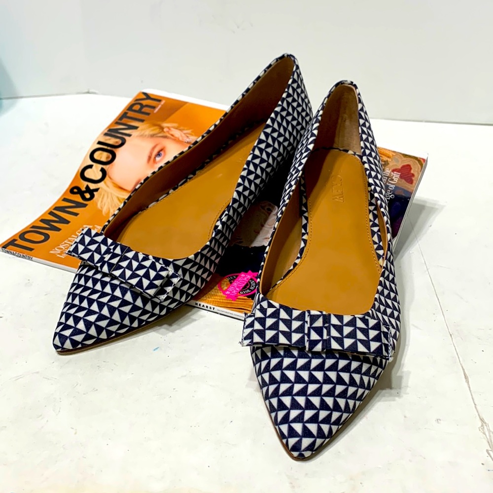 Amelia Geometric Flats J. CREW